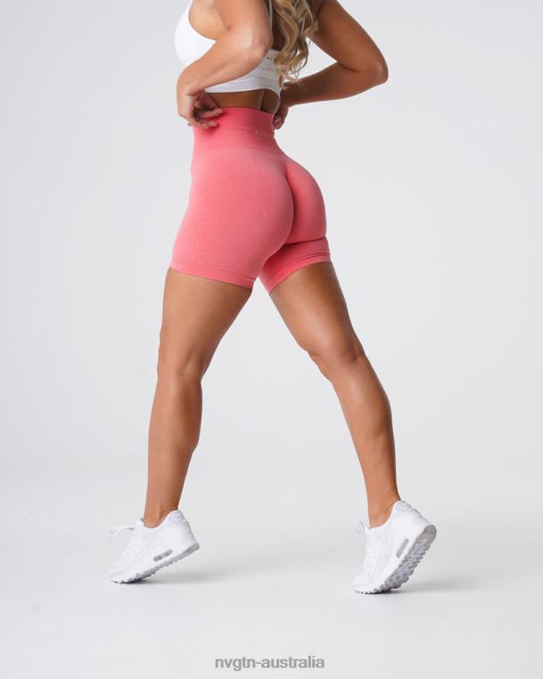 Women Pro Seamless Shorts 04060381 Coral Fitness NVGTN
