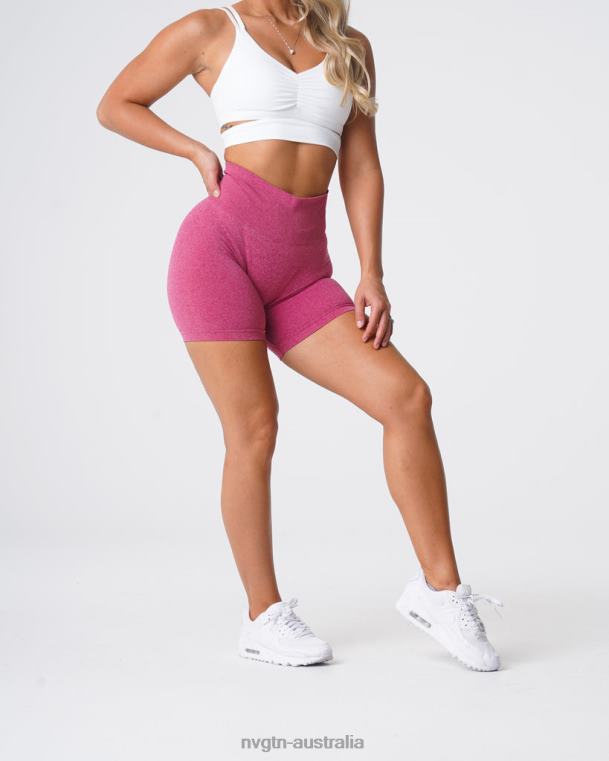 Women Pro Seamless Shorts 04060383 Crimson Fitness NVGTN
