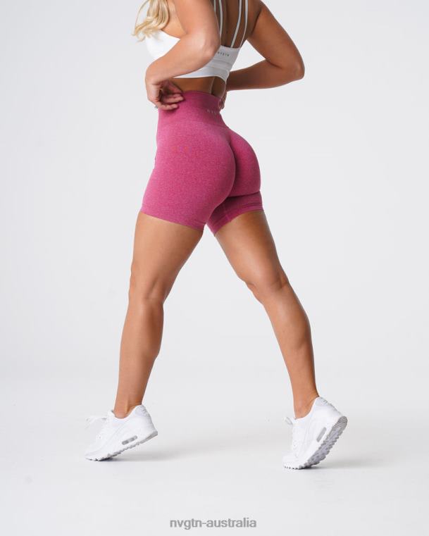 Women Pro Seamless Shorts 04060383 Crimson Fitness NVGTN