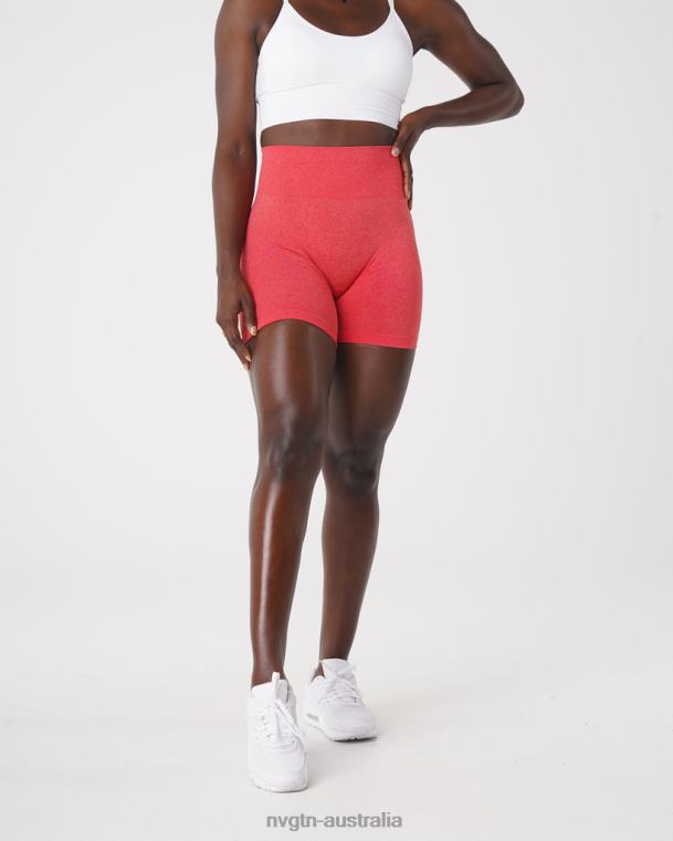Women Pro Seamless Shorts 04060386 Candy Apple Fitness NVGTN