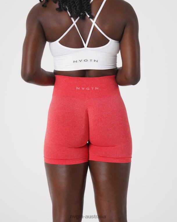 Women Pro Seamless Shorts 04060386 Candy Apple Fitness NVGTN