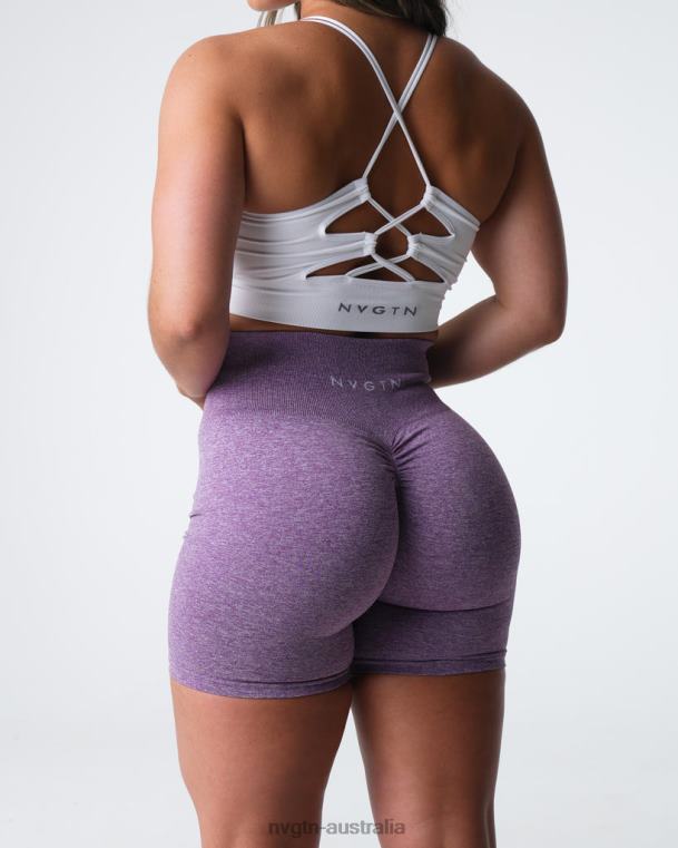Women Scrunch Seamless Shorts 04060403 Violet Fitness NVGTN