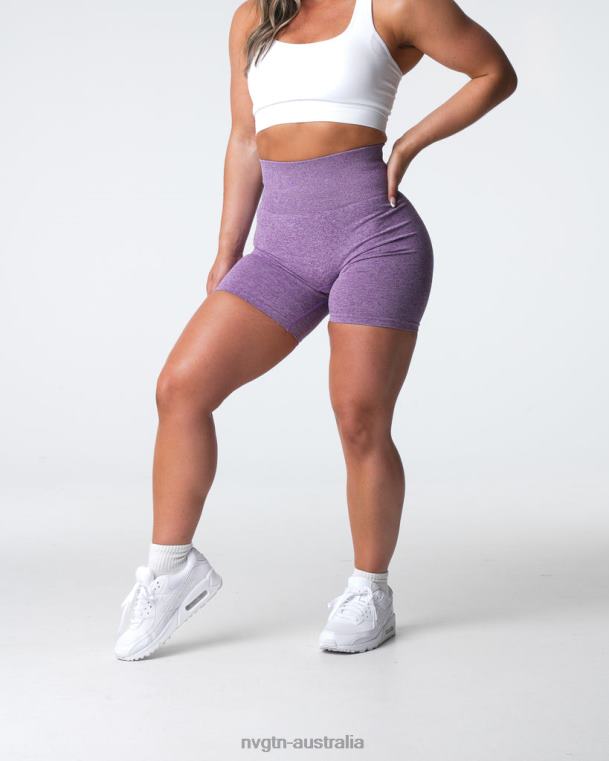 Women Scrunch Seamless Shorts 04060403 Violet Fitness NVGTN
