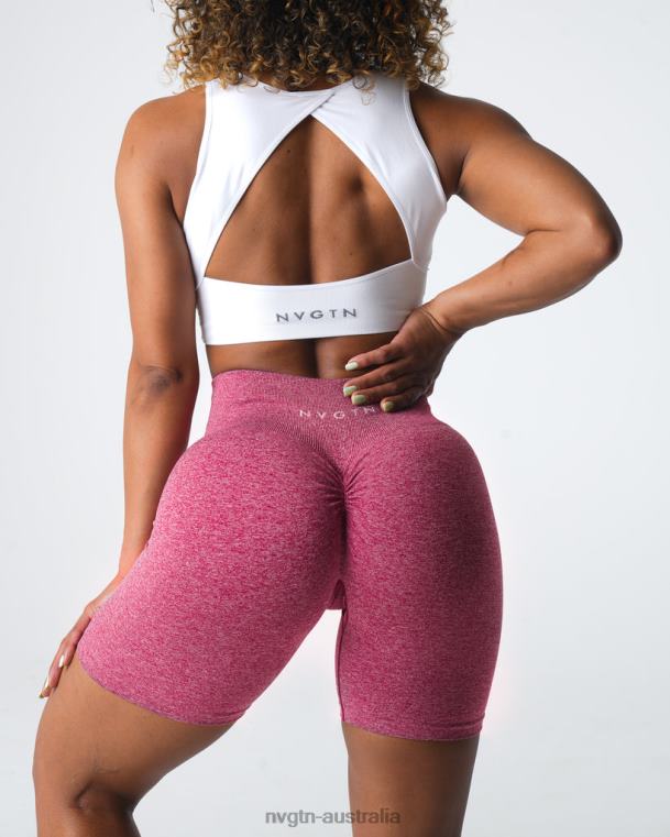 Women Scrunch Seamless Shorts 04060404 Crimson Fitness NVGTN