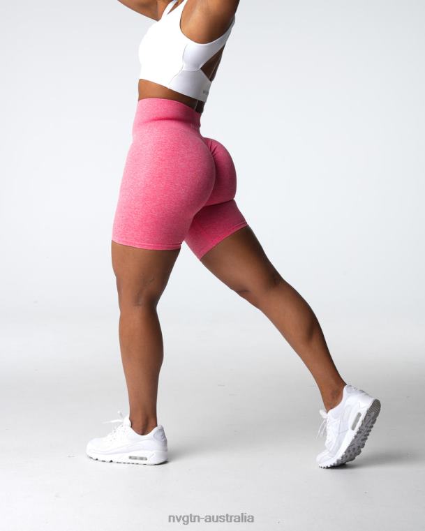 Women Scrunch Seamless Shorts 04060405 Coral Fitness NVGTN