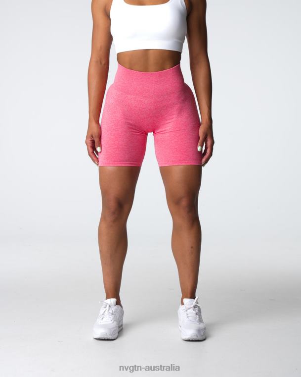 Women Scrunch Seamless Shorts 04060405 Coral Fitness NVGTN