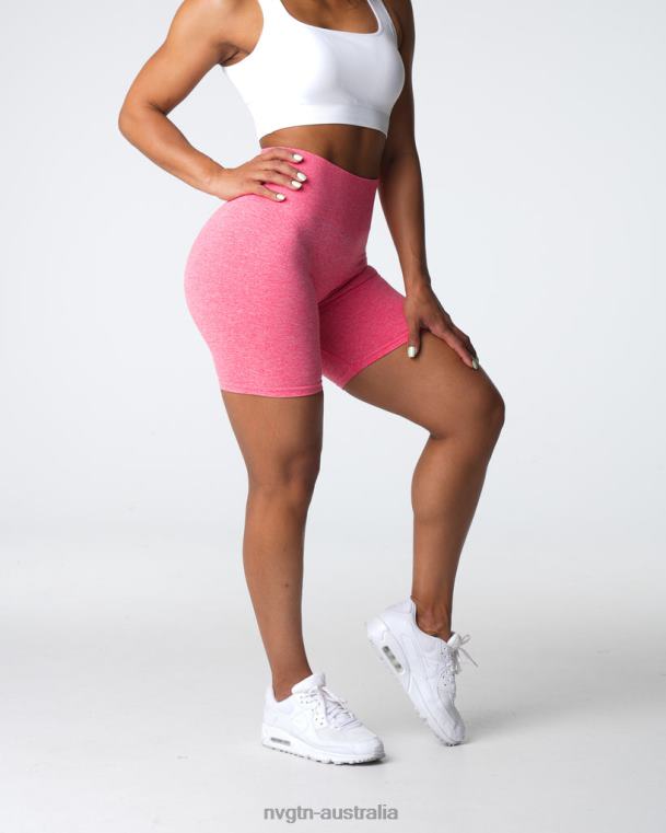 Women Scrunch Seamless Shorts 04060405 Coral Fitness NVGTN