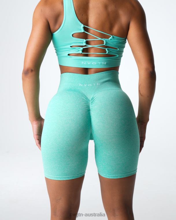 Women Scrunch Seamless Shorts 04060406 Mint Fitness NVGTN