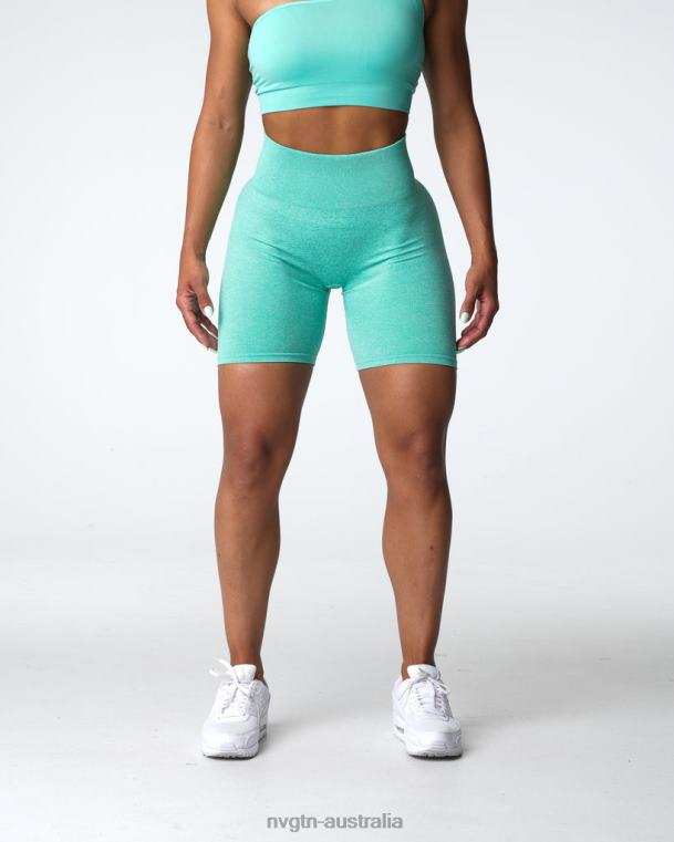 Women Scrunch Seamless Shorts 04060406 Mint Fitness NVGTN