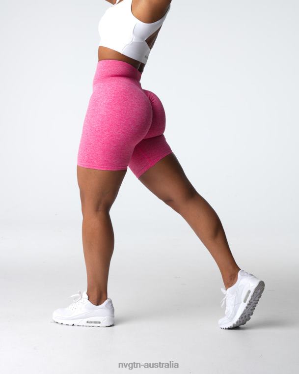 Women Scrunch Seamless Shorts 04060409 Hot Pink Fitness NVGTN