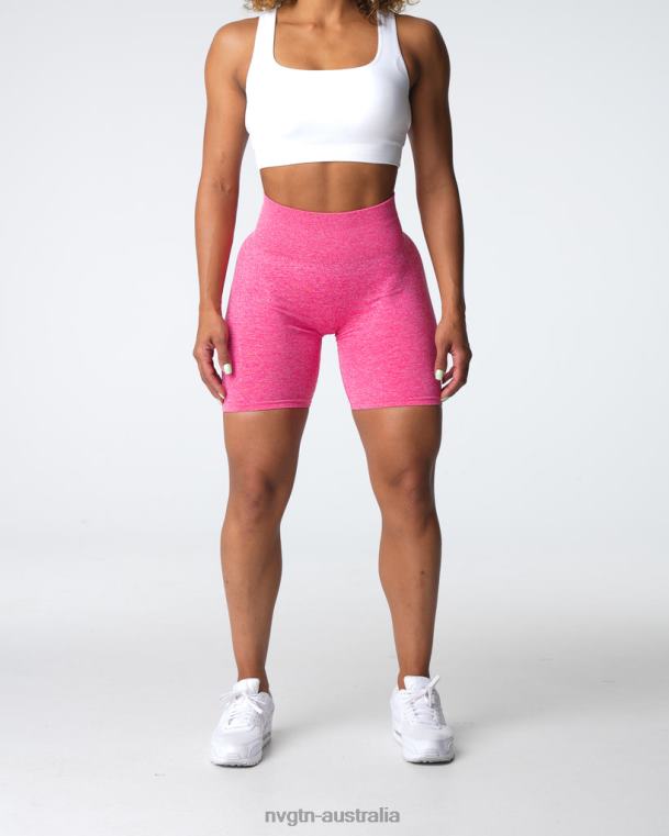 Women Scrunch Seamless Shorts 04060409 Hot Pink Fitness NVGTN