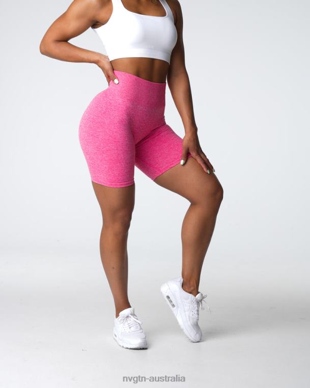 Women Scrunch Seamless Shorts 04060409 Hot Pink Fitness NVGTN