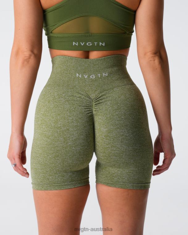 Women Scrunch Seamless Shorts 04060416 Meadow Fitness NVGTN