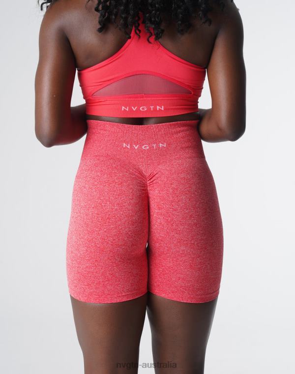 Women Scrunch Seamless Shorts 04060417 Candy Apple Fitness NVGTN