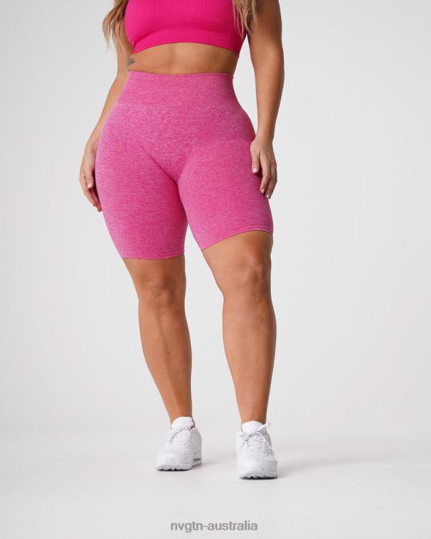 Women Scrunch Seamless Shorts 04060427 Fuchsia Fitness NVGTN