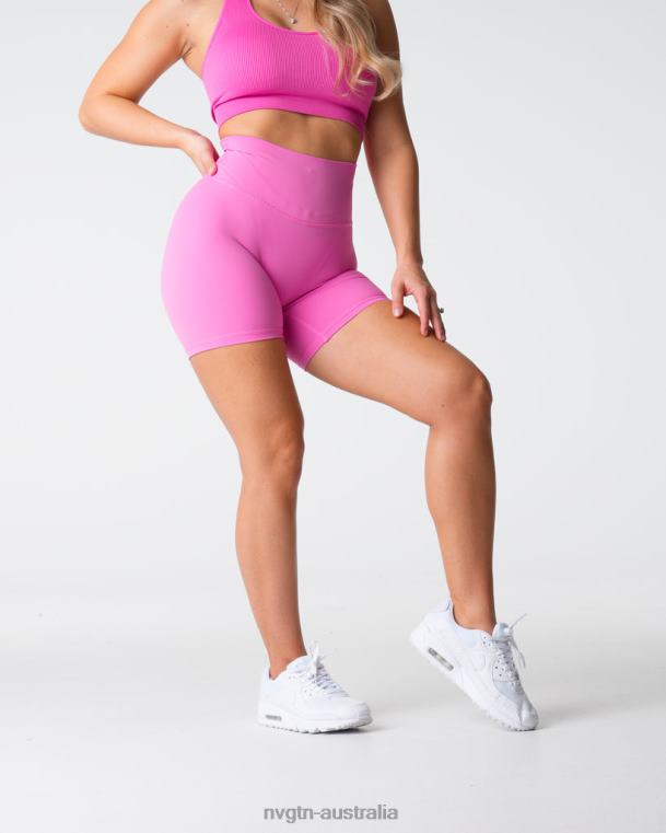 Women Signature 2.0 Shorts 04060434 Bubble Gum Pink Fitness NVGTN