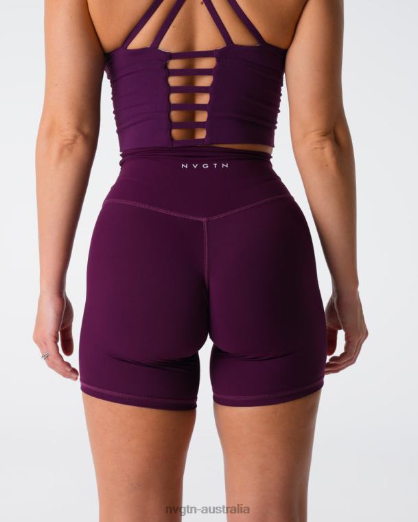Women Signature 2.0 Shorts 04060436 Plum Fitness NVGTN