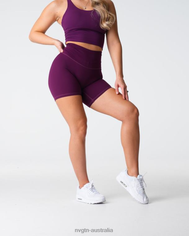 Women Signature 2.0 Shorts 04060436 Plum Fitness NVGTN