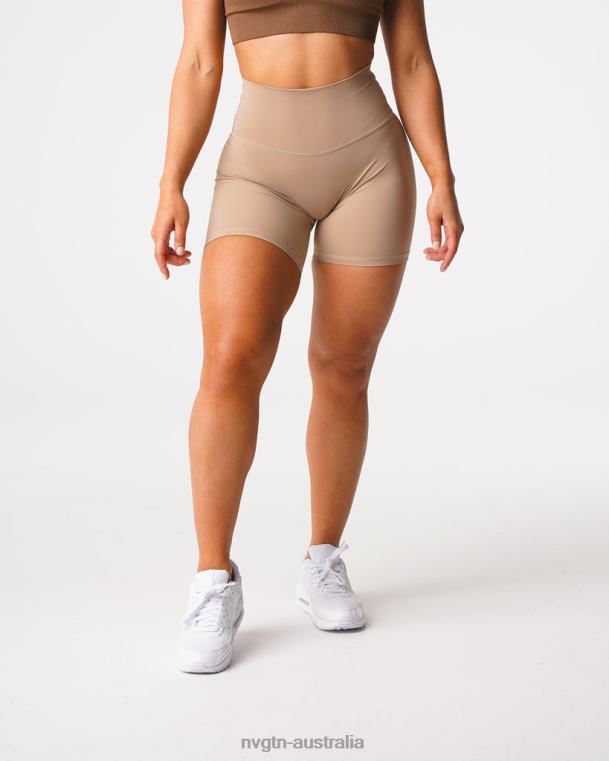 Women Signature 2.0 Shorts 04060457 Latte Fitness NVGTN