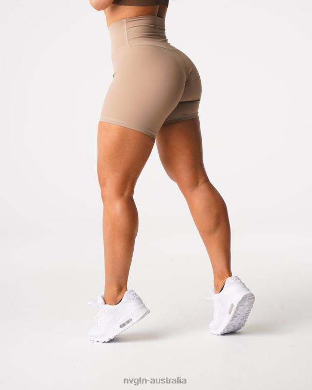Women Signature 2.0 Shorts 04060457 Latte Fitness NVGTN