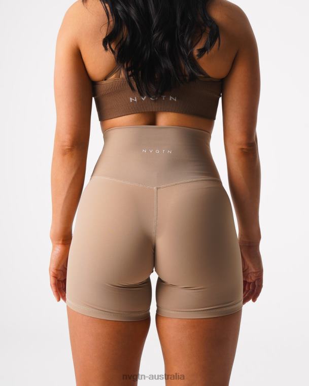 Women Signature 2.0 Shorts 04060457 Latte Fitness NVGTN