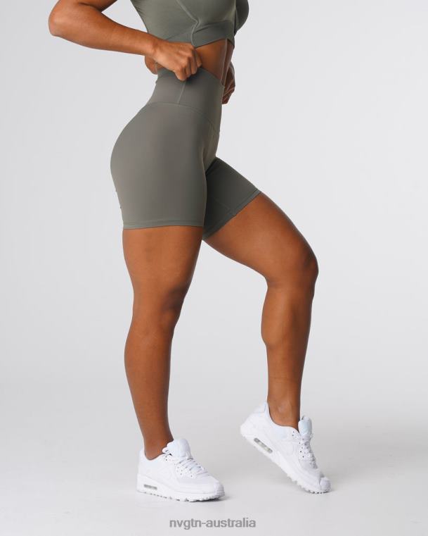 Women Signature 2.0 Shorts 04060458 Khaki Green Fitness NVGTN