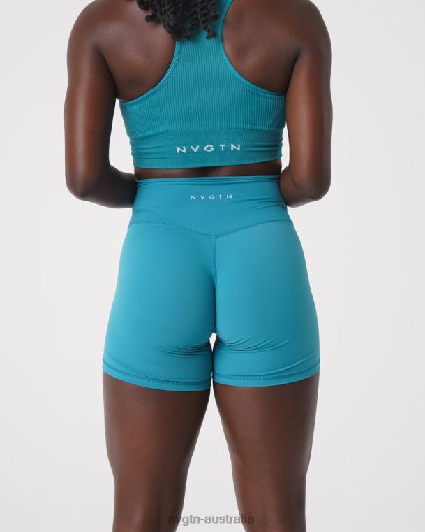 Women Signature 2.0 Shorts 04060464 Teal Fitness NVGTN