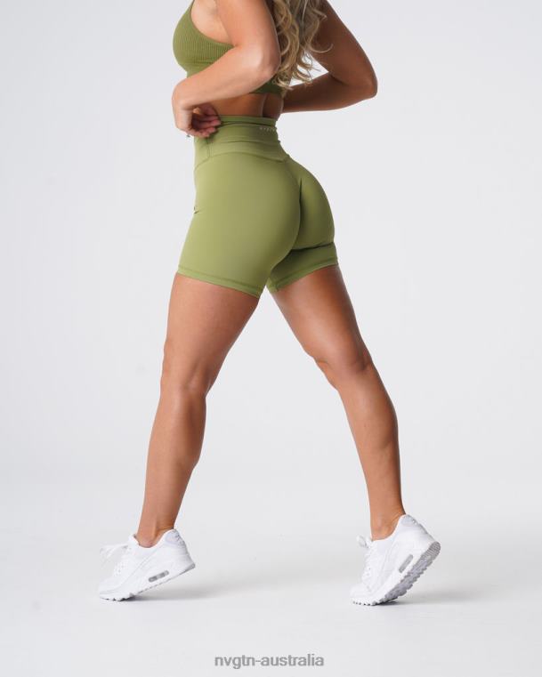 Women Signature 2.0 Shorts 04060465 Olive Fitness NVGTN