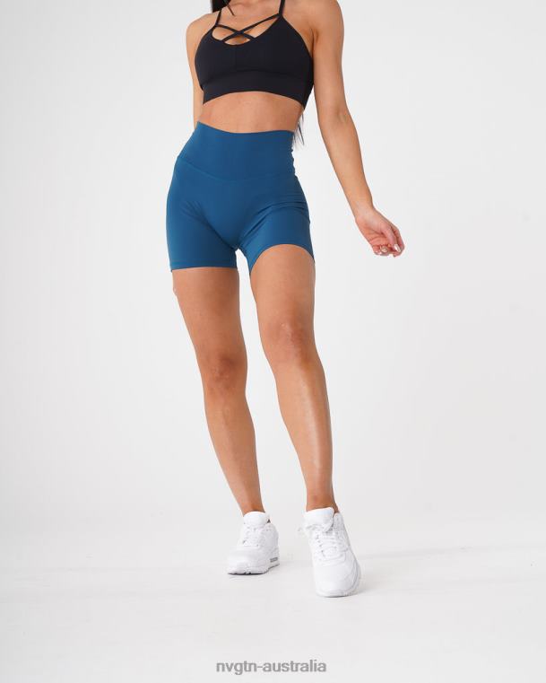 Women Signature 2.0 Shorts 04060466 Pacific Blue Fitness NVGTN