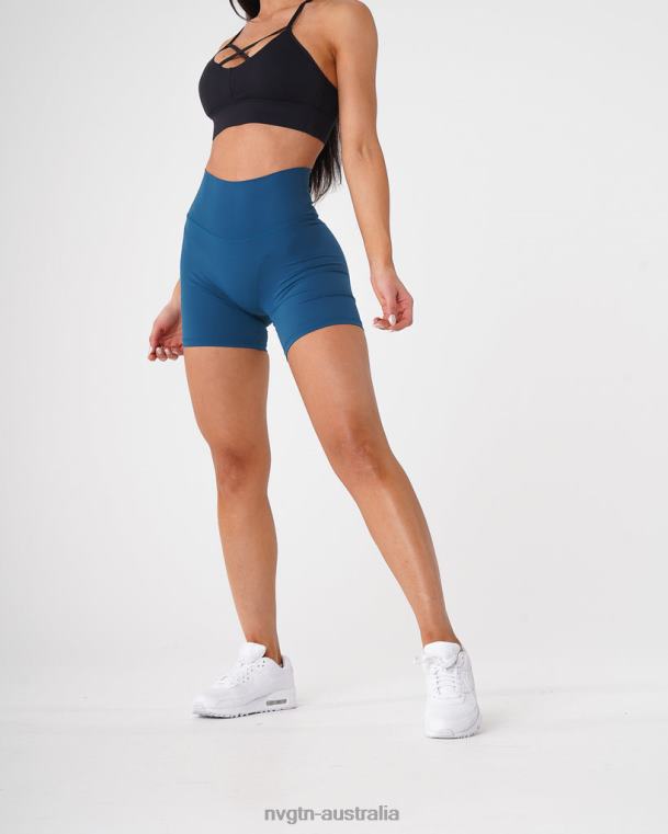 Women Signature 2.0 Shorts 04060466 Pacific Blue Fitness NVGTN