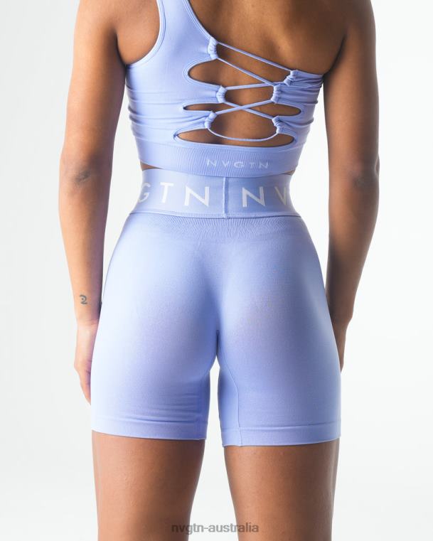 Women Sport Seamless Shorts 04060433 Periwinkle Fitness NVGTN