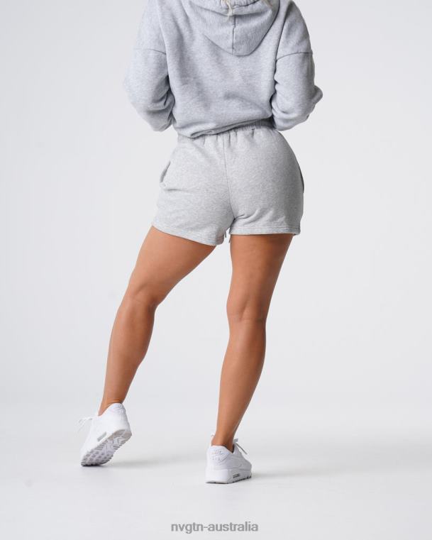 Women Essential Lounge Shorts 04060739 Grey Lifestyle NVGTN