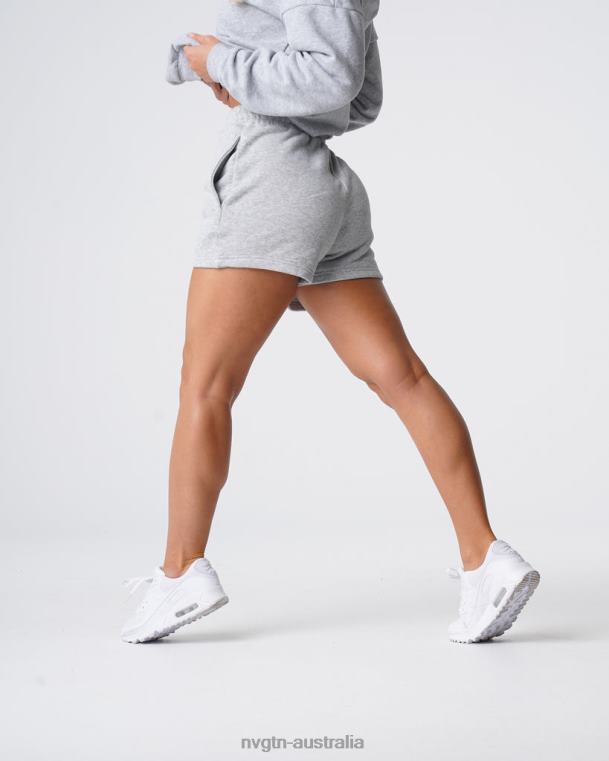 Women Essential Lounge Shorts 04060739 Grey Lifestyle NVGTN